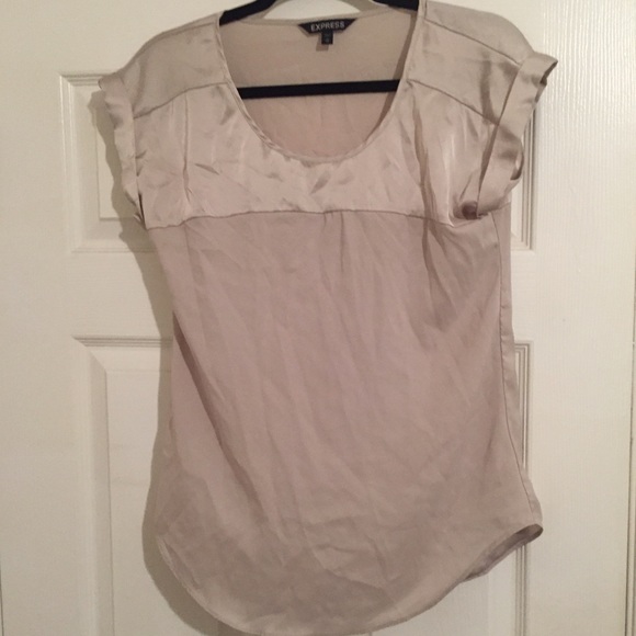 Cream Beige Express Blouse