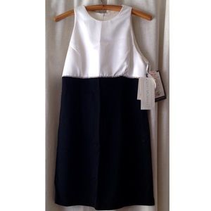 FINAL PRICE. Scott McClintock black &white dress