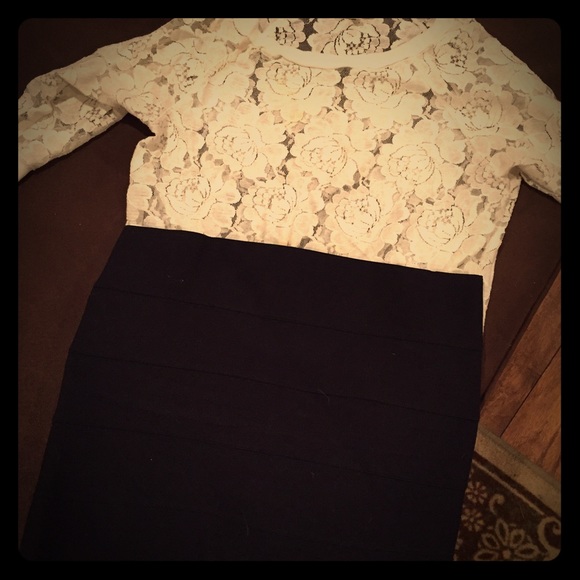 Black bandage skirt