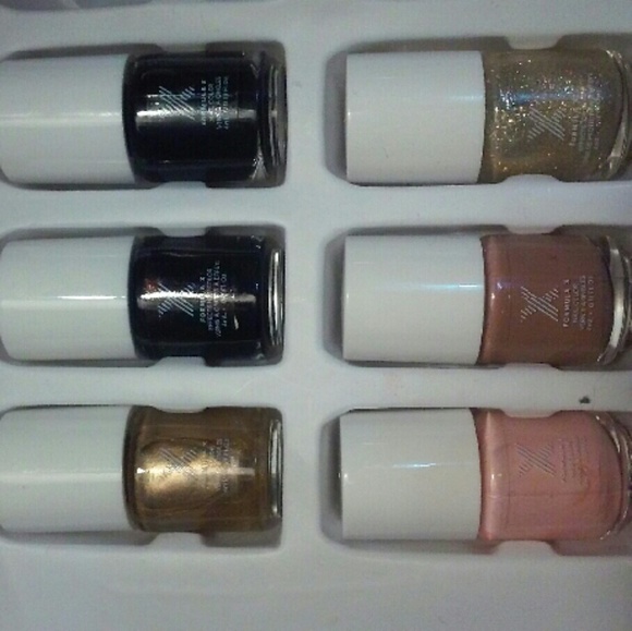 6 mini Formula X nail polish