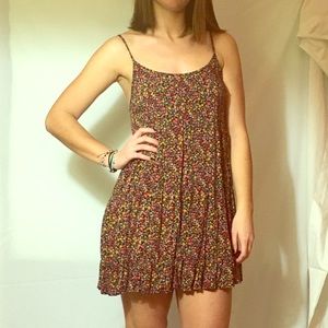 Flowered summer dress