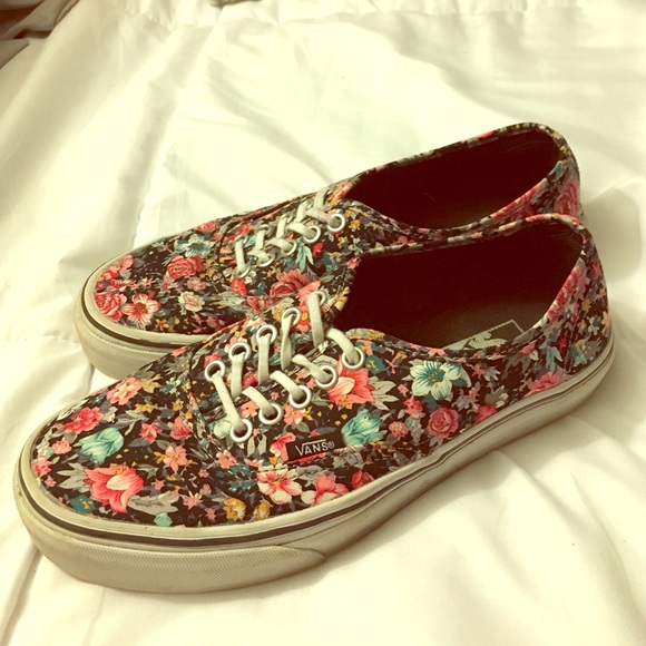 Floral vans