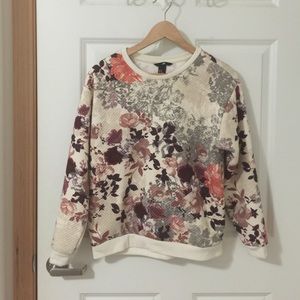 H&M floral sweater