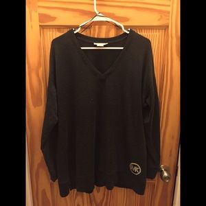 Charcoal Gray MK Sweater