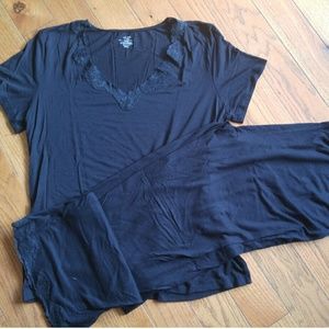 Black pajama set