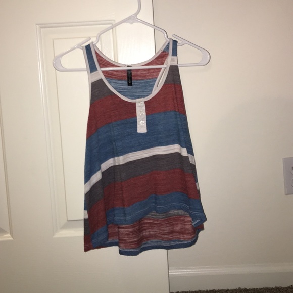 Racer back 3 button