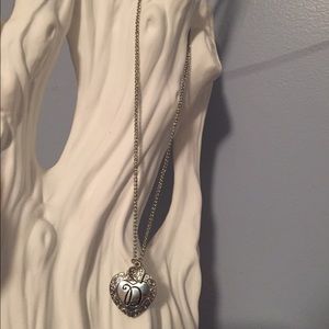 "D" Heart Locket