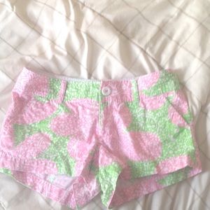 Lilly Pulitzer Walsh Shorts Size 00!