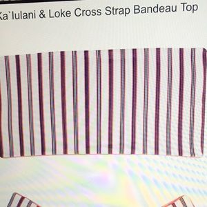 San Lorenzo strapy cross back too