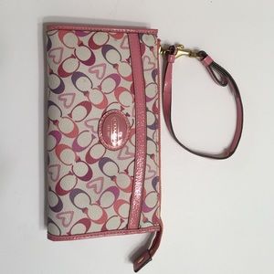 Coach wallet wristlet