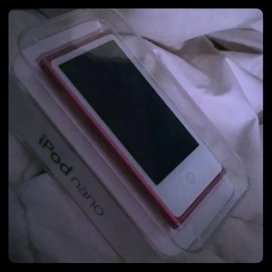 Brand New Pink ipod Nano (opened, used once)