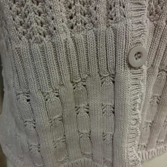 Notions Tan Knit Cardigan - Picture 3 of 3