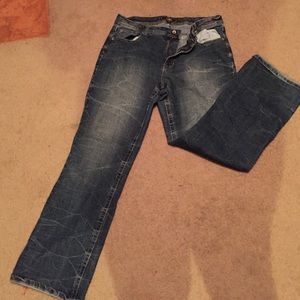Detailed pocket jeans