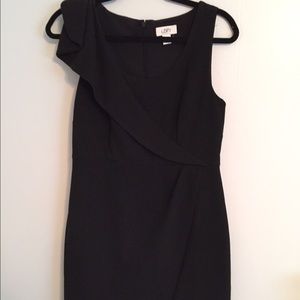 Loft black cocktail dress