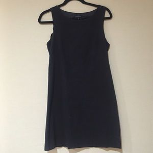 Theory Black Shift Tank Dress