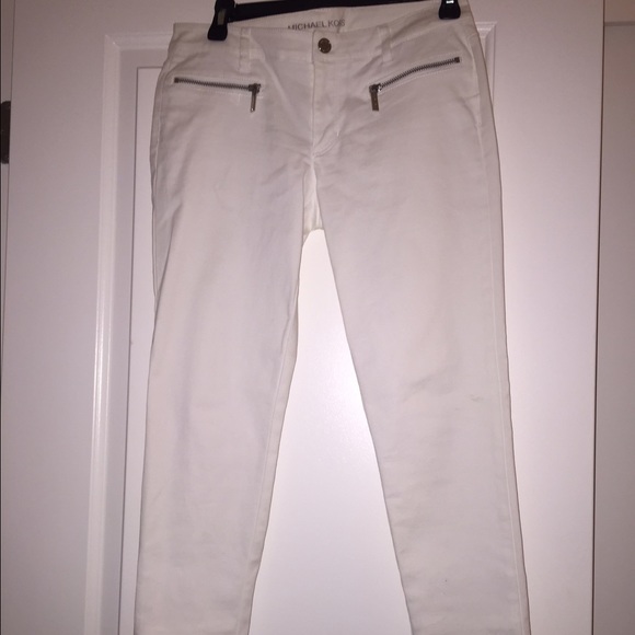 Michael Kors White Skinny Jeans