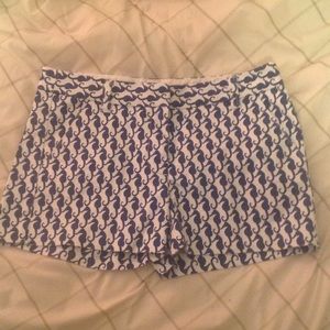 J Crew Kids Crewcuts Seahorse Chino Shorts Size 14