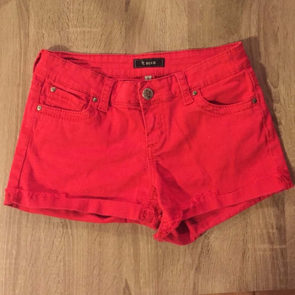 Red "STS Blue" Shorts