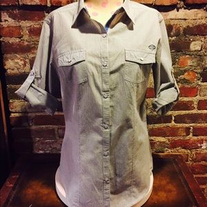 Harley Davidson woven