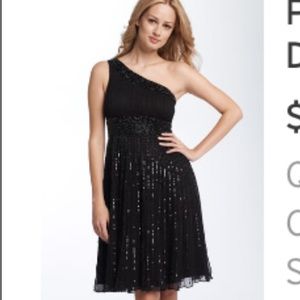 NWT Patra beaded one shoulder dress