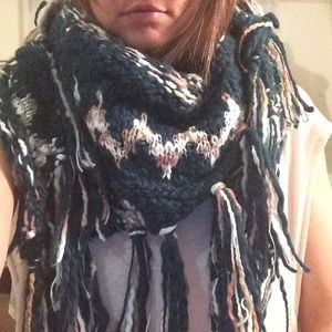 Free People warm winter scarf