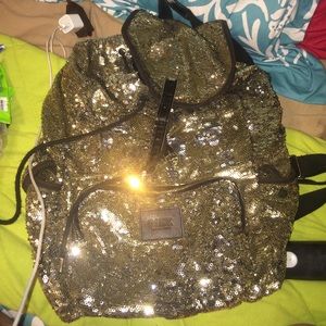 Victoria secret sequence backpack 15