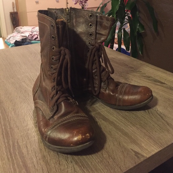 Steve Madden Troopa Combat Boots