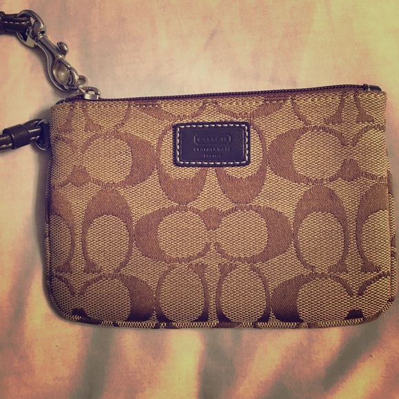 Coach wristlet