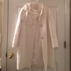 Kate Spade: Dorothy Tweed Bow Coat