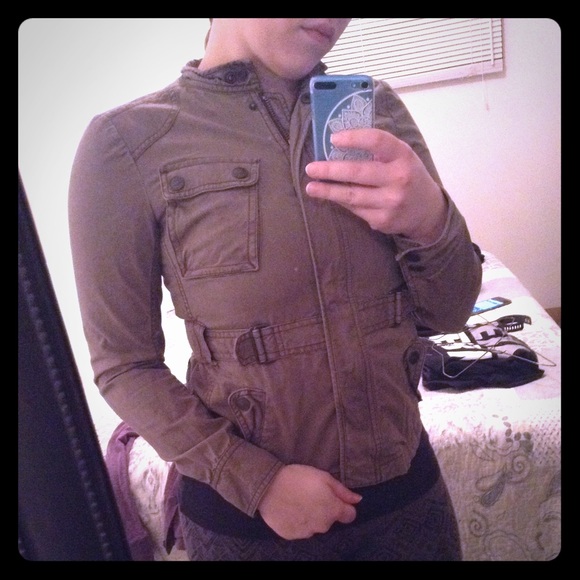 Green/brown Loft jacket