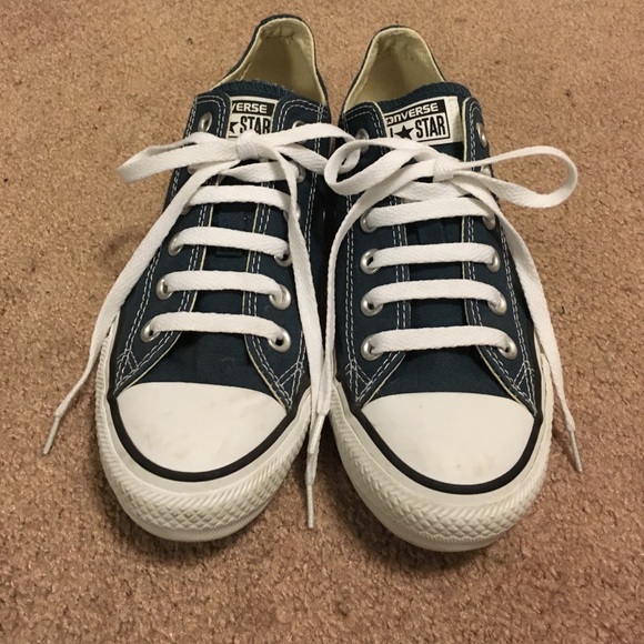 Navy Blue Converse All-Stars!