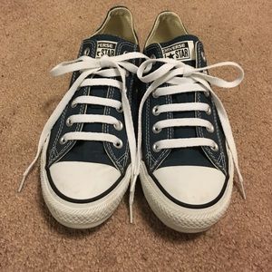 Navy Blue Converse All-Stars!