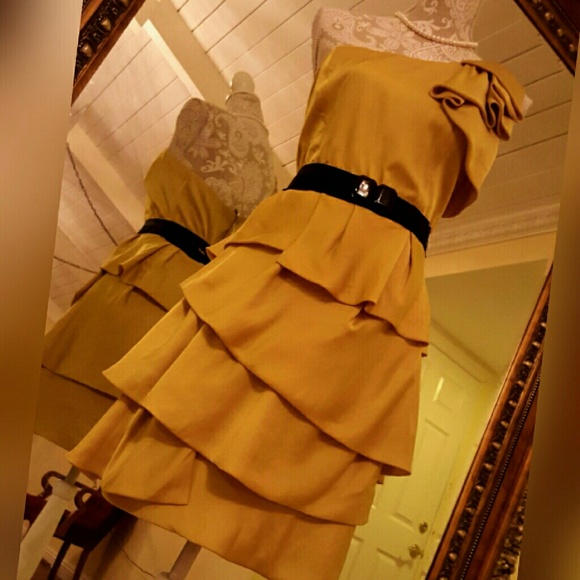 ONE DAY SALE BCBG AMAZING SILKY  DRESS - Picture 3 of 4