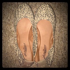 Lucky Brand cheetah print flats