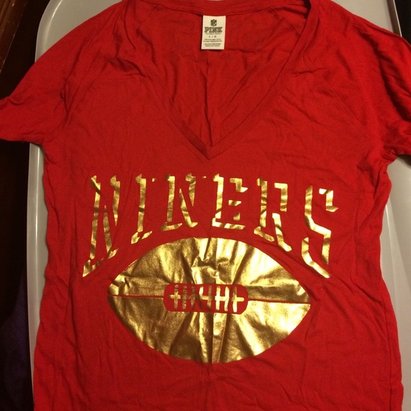 "Pink" niners long sleeve