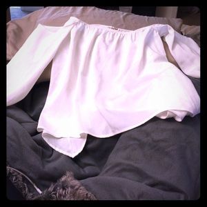 Off the shoulder shirt