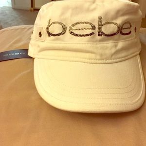 Brand new Bebe hat with tags