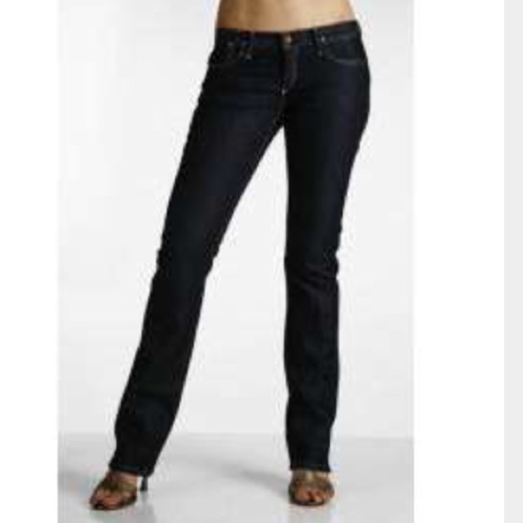Goldsign "Envy" Straight Leg Jeans