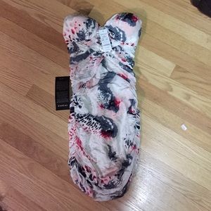 Bebe strapless dress