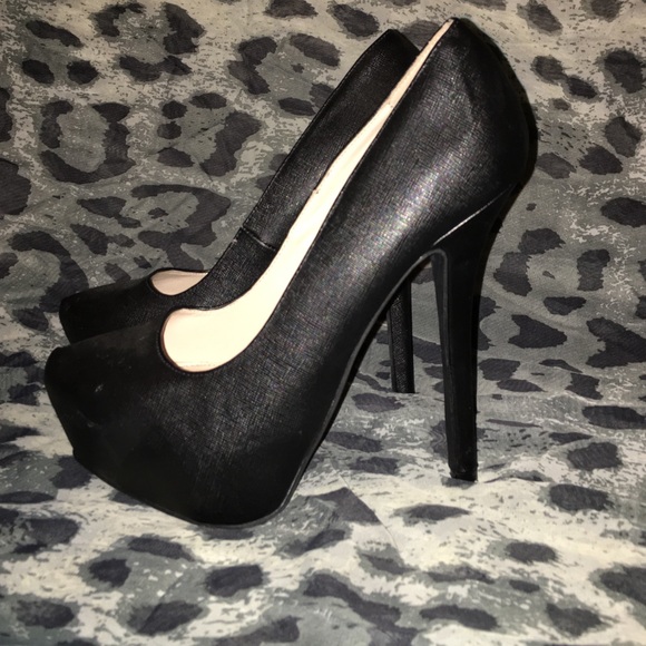 Black heels
