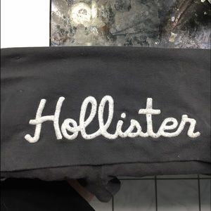 gray hollister yoga pants