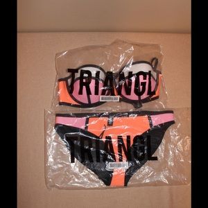 Triangl Poppy - Peach Soda Bikini