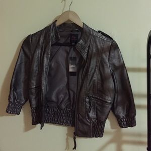 2b Bebe leather jacket