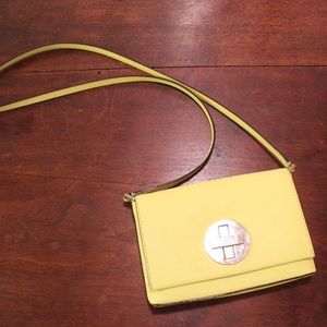 Kate Spade neon crossbody envelope purse