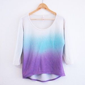 Xhilaration ombré sweatshirt