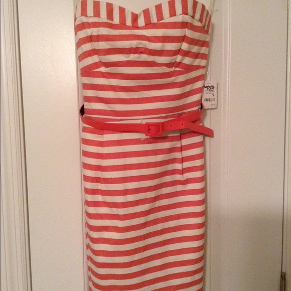 Stipped mini dress
