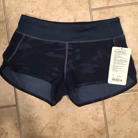 NWT lululemon run short
