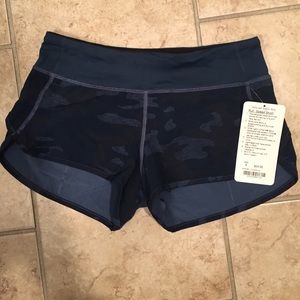 NWT lululemon run short