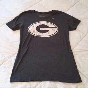 UGA gray women's Nike tshirt