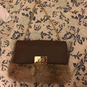 Rabbit fur Michael Khors purse